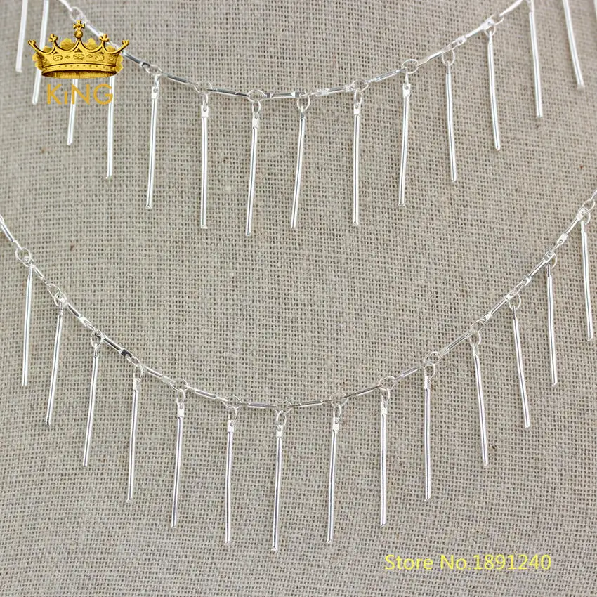 5meters Silver Plating Copper Wire Wrapped Sticks Chains,Rosary Chain Beaded Spike Copper Connectors Chains Necklace Bulk ZJ287
5meters Silver Plating Copper Wire Wrapped Sticks Chains,Rosary Chain Beaded Spike Copper Connectors Chains Necklace Bulk ZJ287