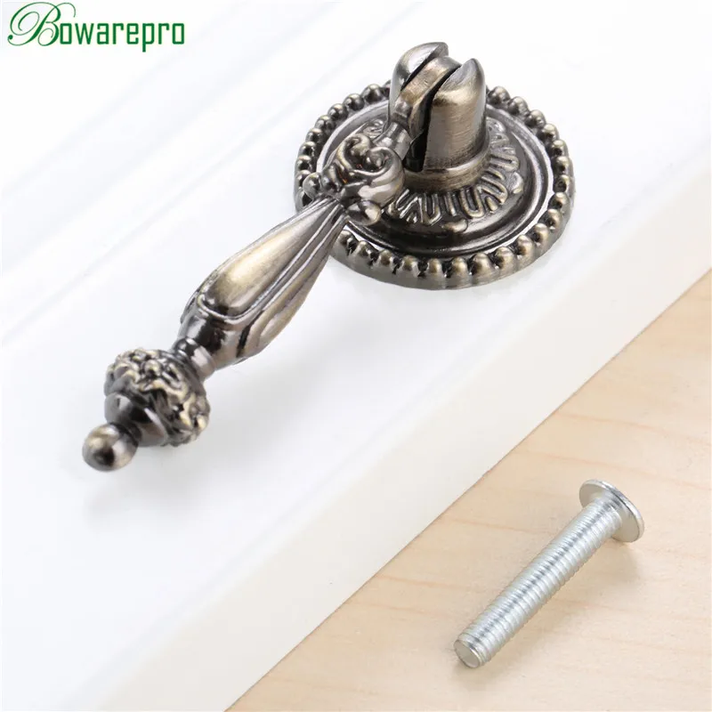 bowarepro Antique Pull Handle and Knobs Wardrobe Door Pulls Dresser Drawer Handles Kitchen Cupboard Handle Cabinet Knobs 2PCS
bowarepro Antique Pull Handle and Knobs Wardrobe Door Pulls Dresser Drawer Handles Kitchen Cupboard Handle Cabinet Knobs 2PCS