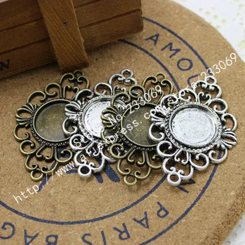 10pcs/lot Vintage Style Metal Alloy Round Cabochon Settings 18mm two color Cabochon Pendant Settings T0042
10pcs/lot Vintage Style Metal Alloy Round Cabochon Settings 18mm two color Cabochon Pendant Settings T0042