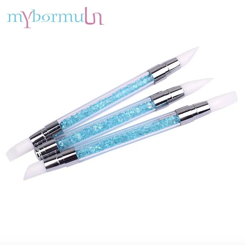 Mybormula 2 Way Rhinestone Crystal Handle Nail Art Brush Pen 3D Carving DIY Glitter Powder Liquid Manicure Dotting Brush Tool
Mybormula 2 Way Rhinestone Crystal Handle Nail Art Brush Pen 3D Carving DIY Glitter Powder Liquid Manicure Dotting Brush Tool