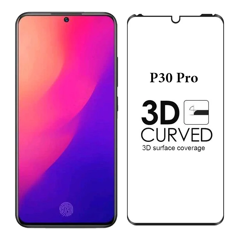 Tempered Glass for huawei p30 glass on for Huawei P30 Pro Screen Protector 3D Curved Edge screen Full Cover Protection Glass
Tempered Glass for huawei p30 glass on for Huawei P30 Pro Screen Protector 3D Curved Edge screen Full Cover Protection Glass