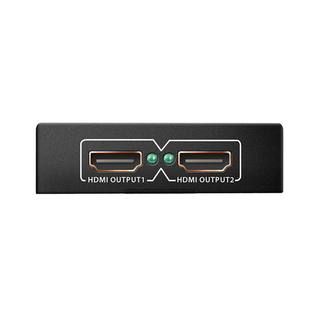 HDMI-compatible 1-In-2 Out 1080P 4K 1x2 HDCP Stripper 3D Splitter Power Signal Amplifier Splitter For HDTV DVD PS3 Xbox US/EU
HDMI-compatible 1-In-2 Out 1080P 4K 1x2 HDCP Stripper 3D Splitter Power Signal Amplifier Splitter For HDTV DVD PS3 Xbox US/EU