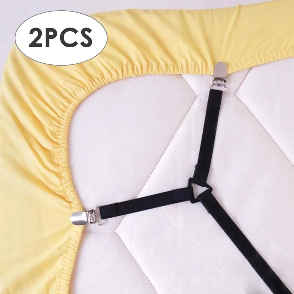 2pcs/lot 4 Corner Long Adjustable Elastic Bed Sheet Holder Mattress Clip Blankets Grippers Fixing Non-Slip Strap Fasteners Cover
2pcs/lot 4 Corner Long Adjustable Elastic Bed Sheet Holder Mattress Clip Blankets Grippers Fixing Non-Slip Strap Fasteners Cover