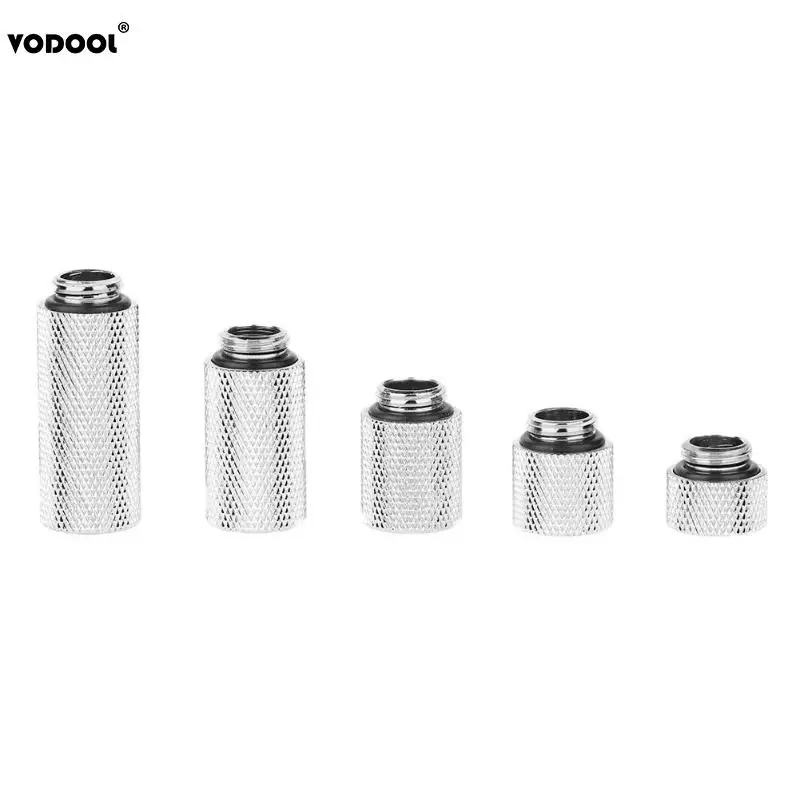 VODOOL 10/15/20/30/40mm G1/4" Dual Thread Computer Water Cooling System Hard Soft Tube Extension Connector Waterblock Components
VODOOL 10/15/20/30/40mm G1/4" Dual Thread Computer Water Cooling System Hard Soft Tube Extension Connector Waterblock Components