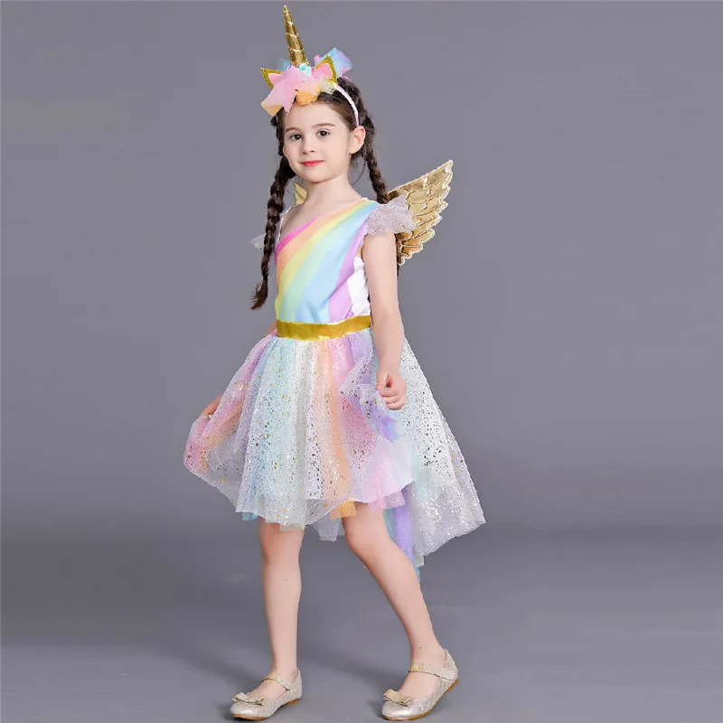 Girls Pony Mesh Tutu Rainbow Dress Kids Colorful Draped Magical Rainbow Horse Costume Girls Unicorn Birthday Party Fancy Costume
Girls Pony Mesh Tutu Rainbow Dress Kids Colorful Draped Magical Rainbow Horse Costume Girls Unicorn Birthday Party Fancy Costume