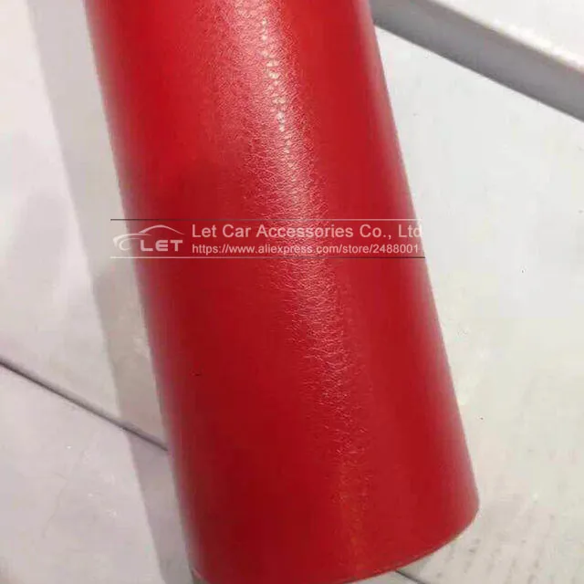 Red Leather Grain Texture Vinyl Car Wrap Sticker Decal Film Sheet Adhesive Sticker Interior Car Styling Covering Wrapping
Red Leather Grain Texture Vinyl Car Wrap Sticker Decal Film Sheet Adhesive Sticker Interior Car Styling Covering Wrapping