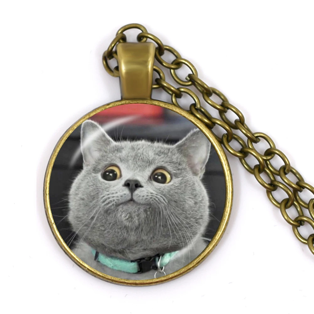 Coffee Cat Fashion Handmade Glass Crystal Necklace. This is the cat owner's favorite ornament.
Coffee Cat Fashion Handmade Glass Crystal Necklace. This is the cat owner's favorite ornament.
