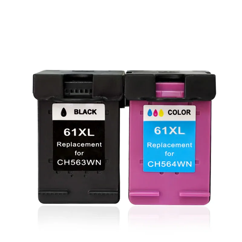 

For HP61Compatible Ink Cartridge for HP 61 XL CH563WN CH564W Deskjet 1056 1000 J110a 1010 1510 2050 J510a Printer 61XL