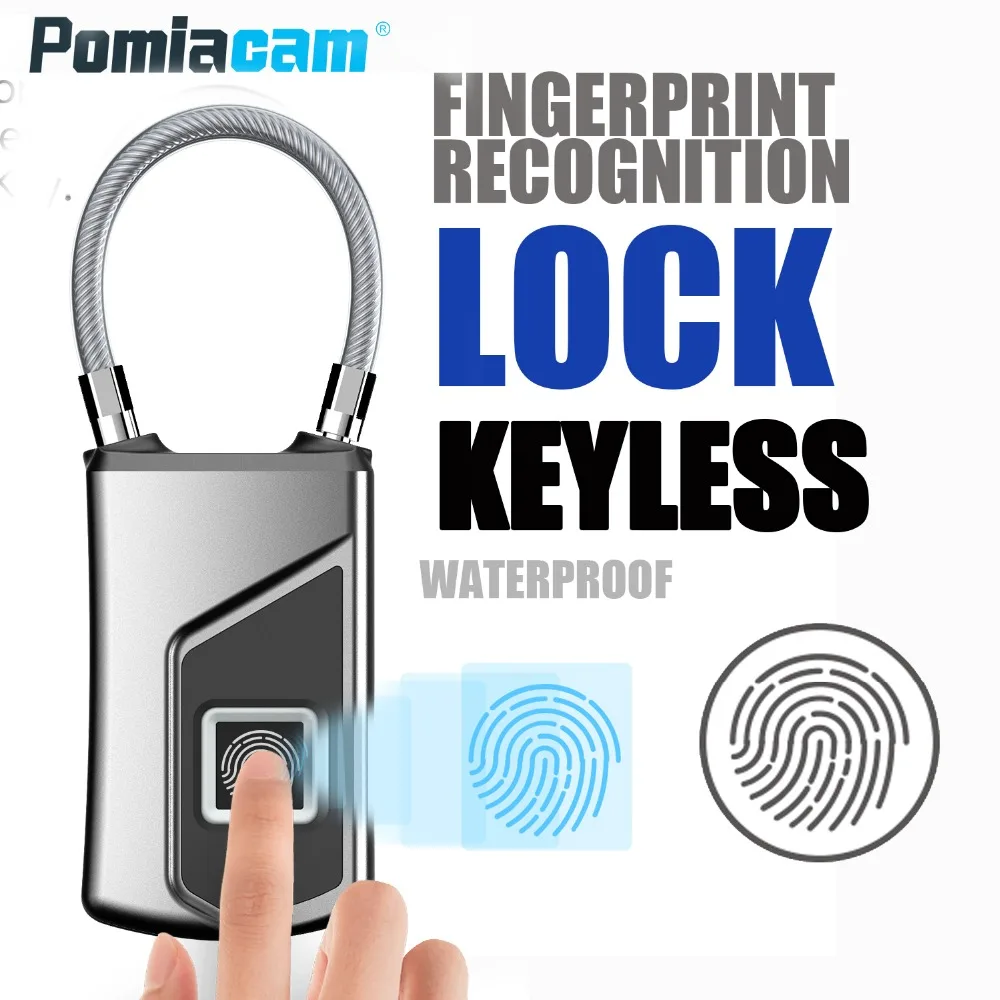 L1 Keyless Fingerprint Lock waterproof smart keyless fingerprint lock for travel journey trunk Suitcase Luggage Baggage Boarding
L1 Keyless Fingerprint Lock waterproof smart keyless fingerprint lock for travel journey trunk Suitcase Luggage Baggage Boarding