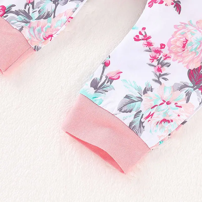 Hot Autumn Newborn Baby Girls Clothes Children Baby Girls Long Sleeve Hooded Tops Floral pants 2Pcs Clothing set
Hot Autumn Newborn Baby Girls Clothes Children Baby Girls Long Sleeve Hooded Tops Floral pants 2Pcs Clothing set