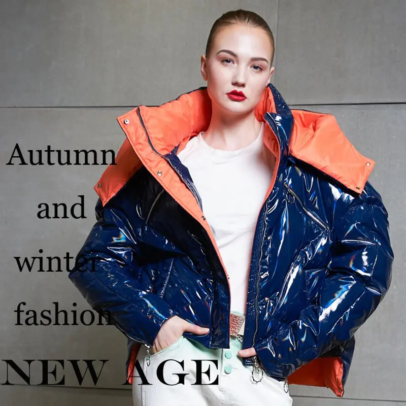 Women's fashion down jackets winter shiny fabric longer in the rear stylish women down jacket hooded women winter EF1816A
Women's fashion down jackets winter shiny fabric longer in the rear stylish women down jacket hooded women winter EF1816A