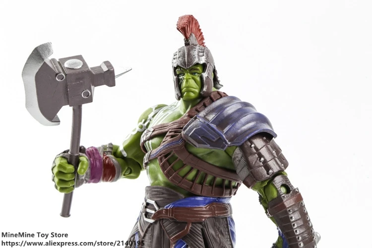 Мстители Диснея Marvel 3 Ragnarok Халк Робер Брюс 20 см фигурка героя Аниме ПВХ