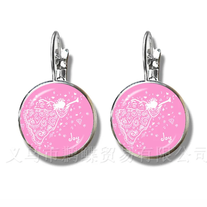 Classical Cartoon Character Christmas Angel Glass Cabochon Stud Earrings DIY Jewelry Wonderful Xmas Gifts
Classical Cartoon Character Christmas Angel Glass Cabochon Stud Earrings DIY Jewelry Wonderful Xmas Gifts