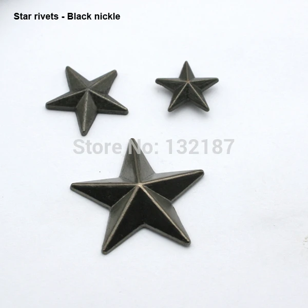 Wholesale zinc alloy metal rivets star jeans rivets black nickle free shipping ZD-017
Wholesale zinc alloy metal rivets star jeans rivets black nickle free shipping ZD-017