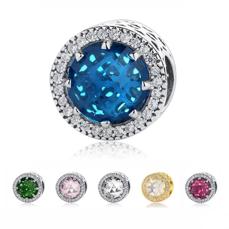 NBSAMENG 100% 925 Sterling Silver Radiant Hearts Charms Crystal Charm Beads Fit Original Pandora Bracelets DIY Jewelry
NBSAMENG 100% 925 Sterling Silver Radiant Hearts Charms Crystal Charm Beads Fit Original Pandora Bracelets DIY Jewelry