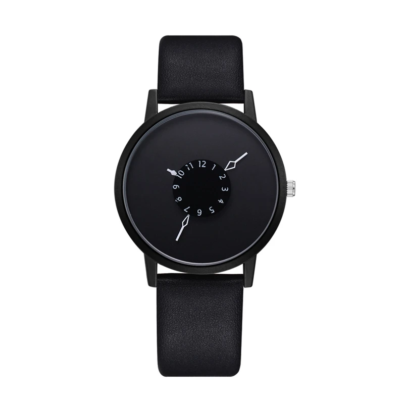 Women's Watch Creative Pointer Dial Men Quartz-watch Fashion Casual Unique Design Lovers' Watch Leather Wristwatches Clock 1103
Women's Watch Creative Pointer Dial Men Quartz-watch Fashion Casual Unique Design Lovers' Watch Leather Wristwatches Clock 1103