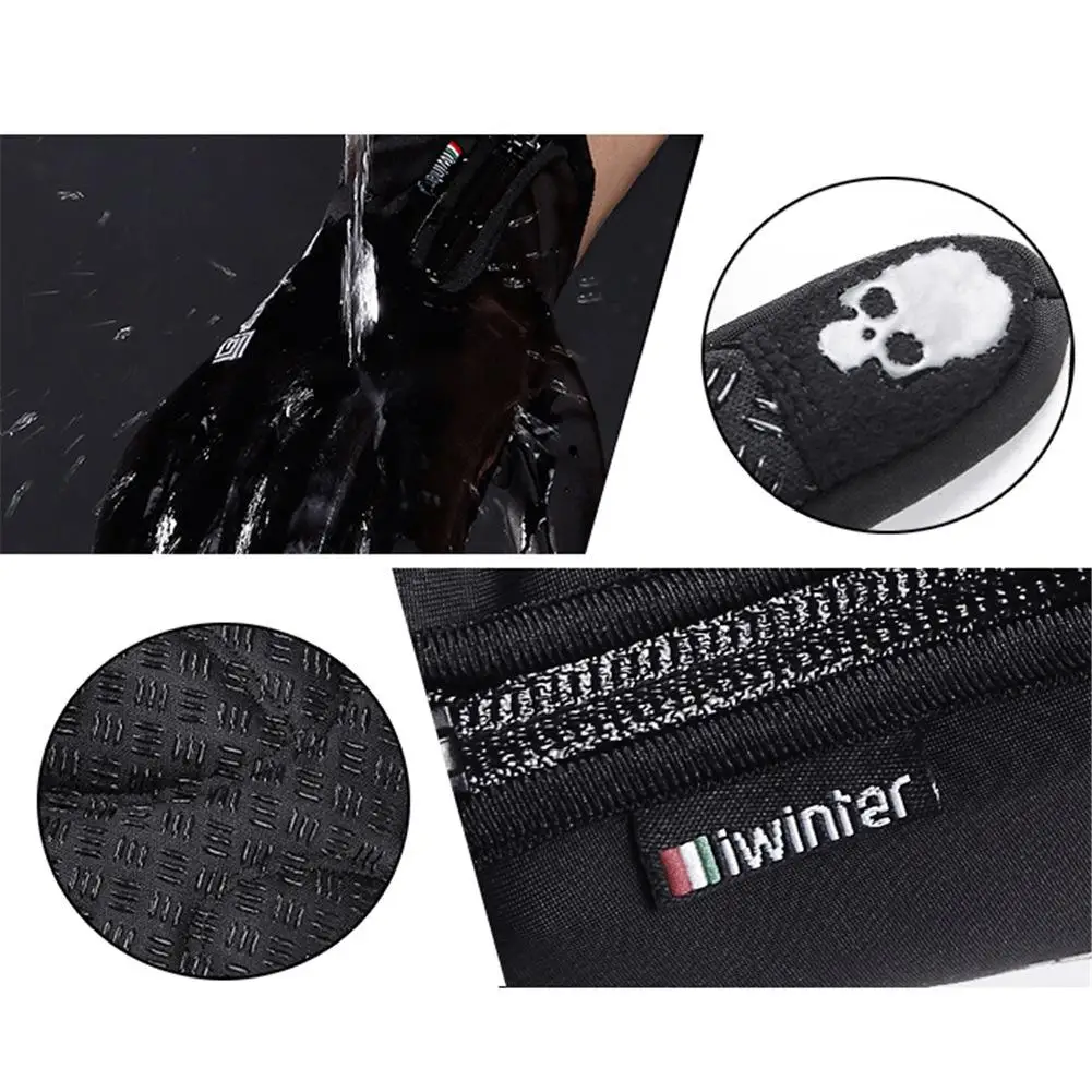 Touch Screen Bike Gloves Winter Thermal Windproof Warm Full Finger Hiking Skiing Glove Anti-slip Bicycle Gloves for Men Women
Touch Screen Bike Gloves Winter Thermal Windproof Warm Full Finger Hiking Skiing Glove Anti-slip Bicycle Gloves for Men Women