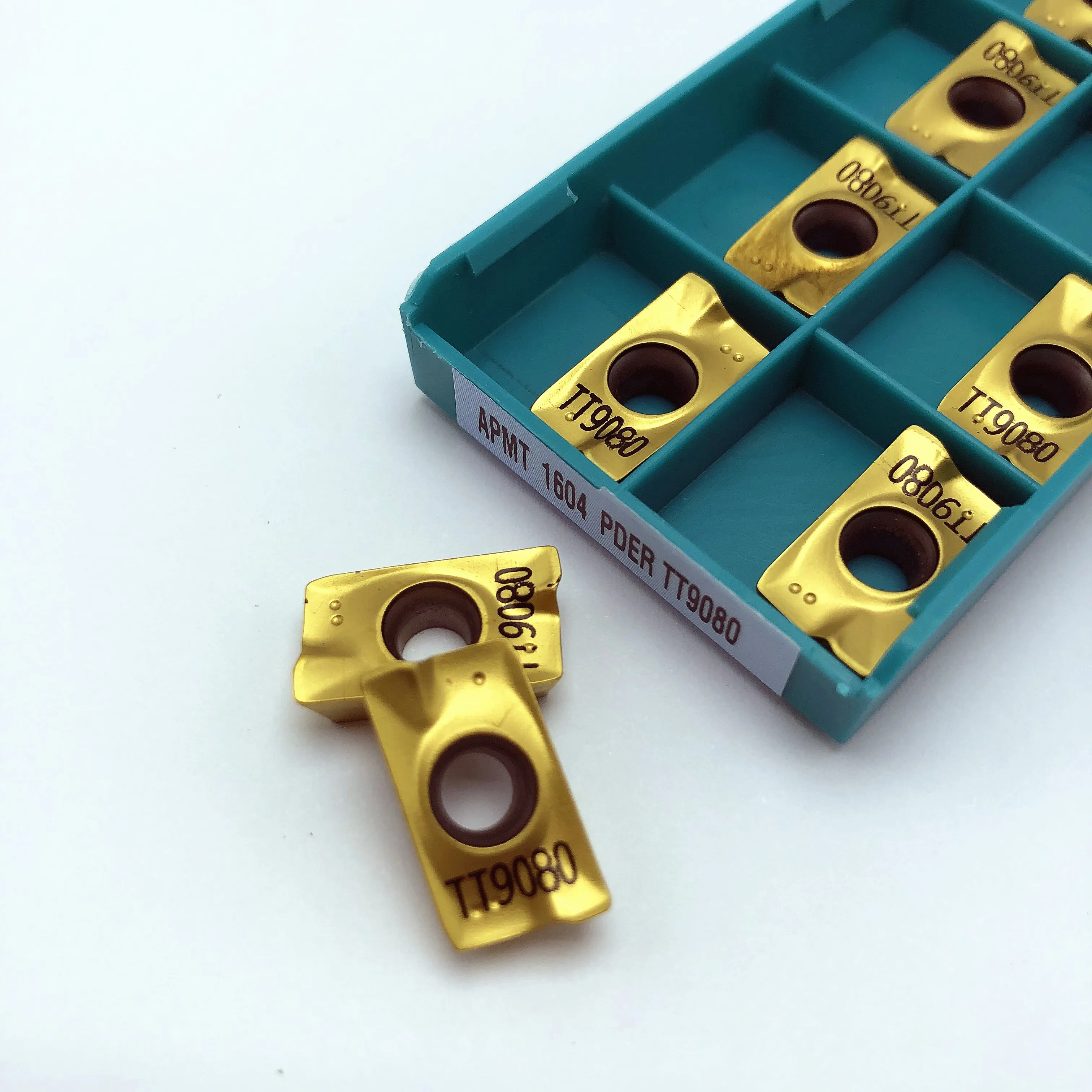10PCS cutting tool APMT1604 PDER TT9080 high quality inner round metal turning tool carbide insert APMT1604 CNC lathe tool
10PCS cutting tool APMT1604 PDER TT9080 high quality inner round metal turning tool carbide insert APMT1604 CNC lathe tool