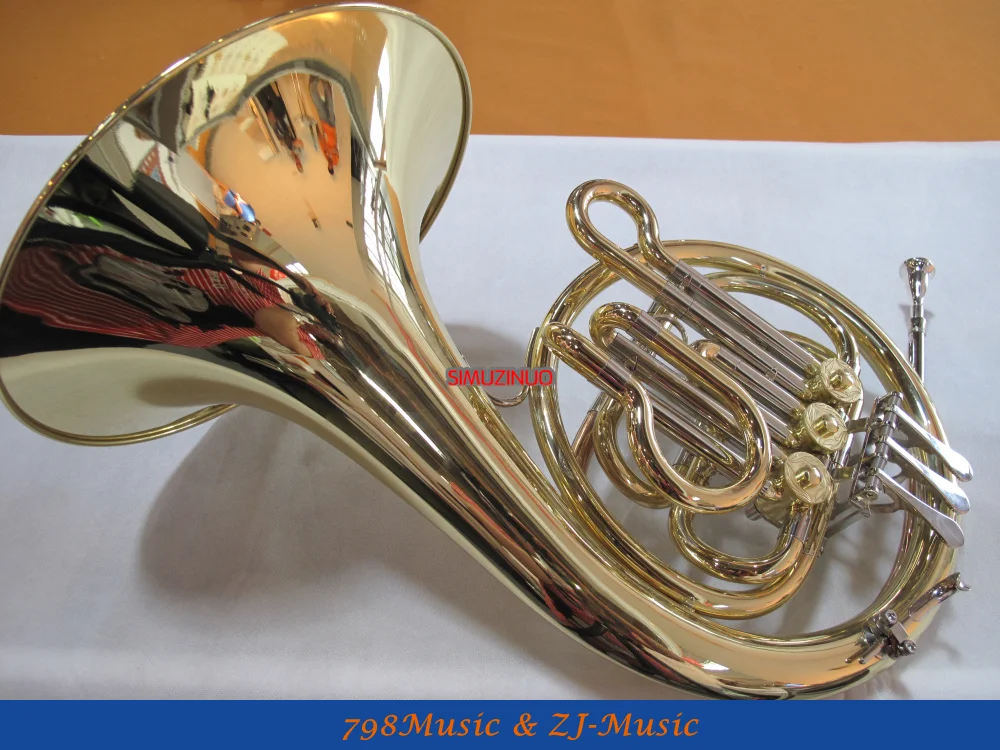 3 кнопочный Френч рог золотые F ключи Cupronicekl тюнинг труба с чехлом|french horn|gold french hornhorn |
