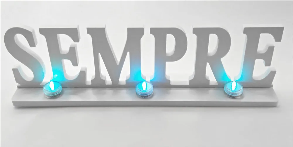 15x45cm LED Luminous Artificial wood wooden letter white "save date" of birthday party gift used for home wedding decoration
15x45cm LED Luminous Artificial wood wooden letter white "save date" of birthday party gift used for home wedding decoration