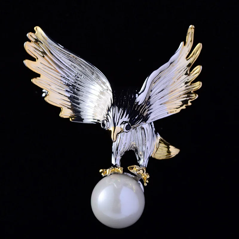Korean Seires Eagle Creative Corasage Brooch Pin Mirco Cubic Zircon Coat Hat Accessories Jewelry For Women
Korean Seires Eagle Creative Corasage Brooch Pin Mirco Cubic Zircon Coat Hat Accessories Jewelry For Women