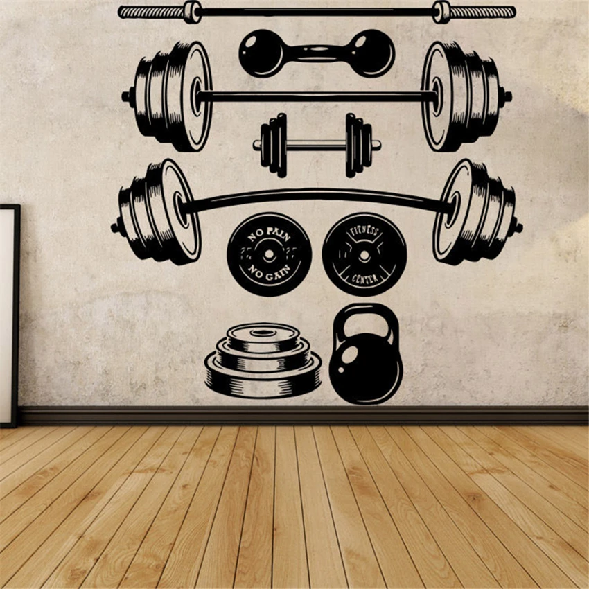 2021 New Sports Gym Wall Decor Vinyl Sticker Mural Decal Logo Dumbbells Gym Workout Mural Removable Wall Vinyl Sticker D152
2021 New Sports Gym Wall Decor Vinyl Sticker Mural Decal Logo Dumbbells Gym Workout Mural Removable Wall Vinyl Sticker D152