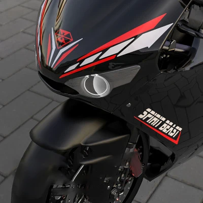 Наклейка на мотоцикл SPIRIT BEAST Moto Feul накладка бак наклейки защита для мотокросса