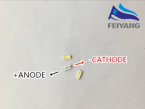 2000 шт. для EVERLIGHT 4014 светодиодный Подсветка 0 3 W SMD диоды подавления переходных