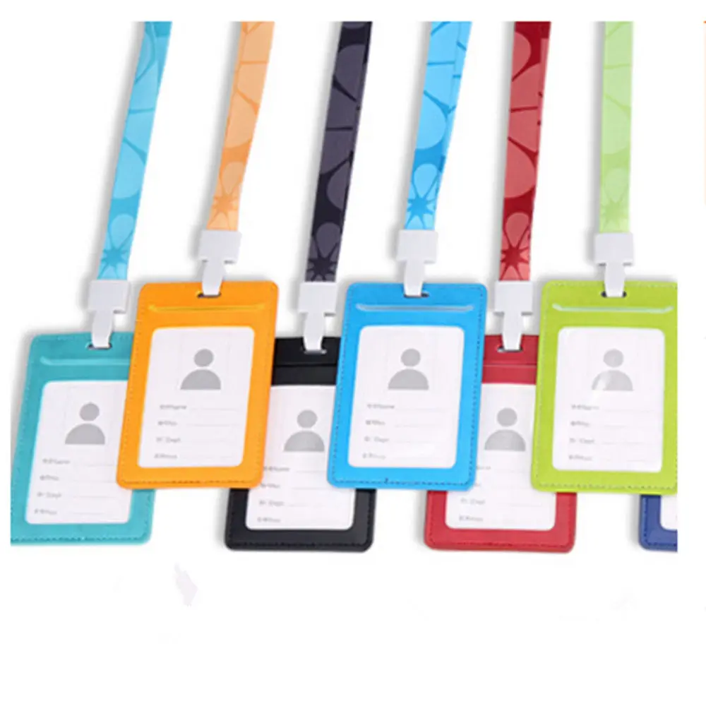 HOT 9 Colors Leather Wallet Credit Card Badge Holder With Lanyard Fit For ID Card Candy Color Office & School Supplies Gift
HOT 9 Colors Leather Wallet Credit Card Badge Holder With Lanyard Fit For ID Card Candy Color Office & School Supplies Gift