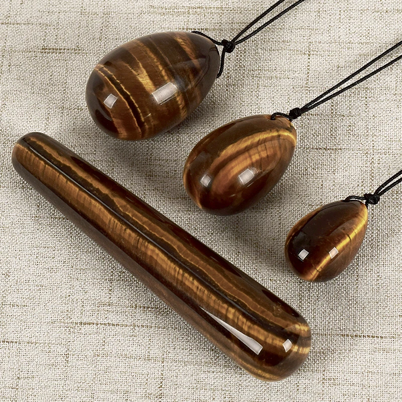 Drill Tiger Eye Yoni Egg set Pleasure Stick Vaginal Magic Ball Crystal Massage Wand Ben Wa Balls for Women Kegel Exerciser
Drill Tiger Eye Yoni Egg set Pleasure Stick Vaginal Magic Ball Crystal Massage Wand Ben Wa Balls for Women Kegel Exerciser