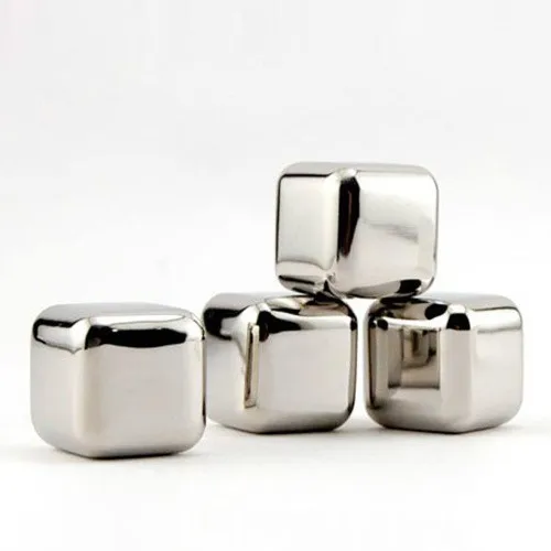 10 pcs/lot Stainless Steel Whiskey Stones Ice Cubes Soapstone Glacier Cooler Stone Free shipping
10 pcs/lot Stainless Steel Whiskey Stones Ice Cubes Soapstone Glacier Cooler Stone Free shipping