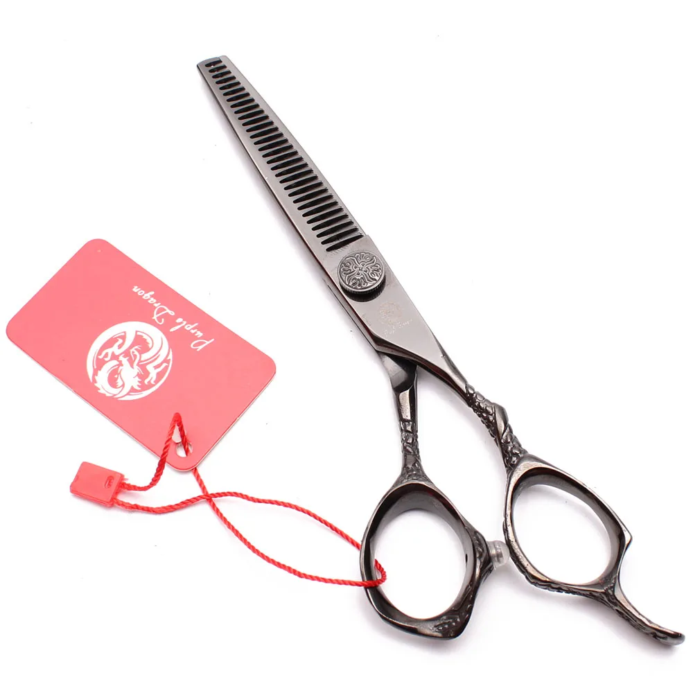 9001# 5.5" 16cm 440C Black Purple Dragon Haircut Set Barber Scissors Cutting Shears Thinning Scissors Professional Hair Scissors
9001# 5.5" 16cm 440C Black Purple Dragon Haircut Set Barber Scissors Cutting Shears Thinning Scissors Professional Hair Scissors