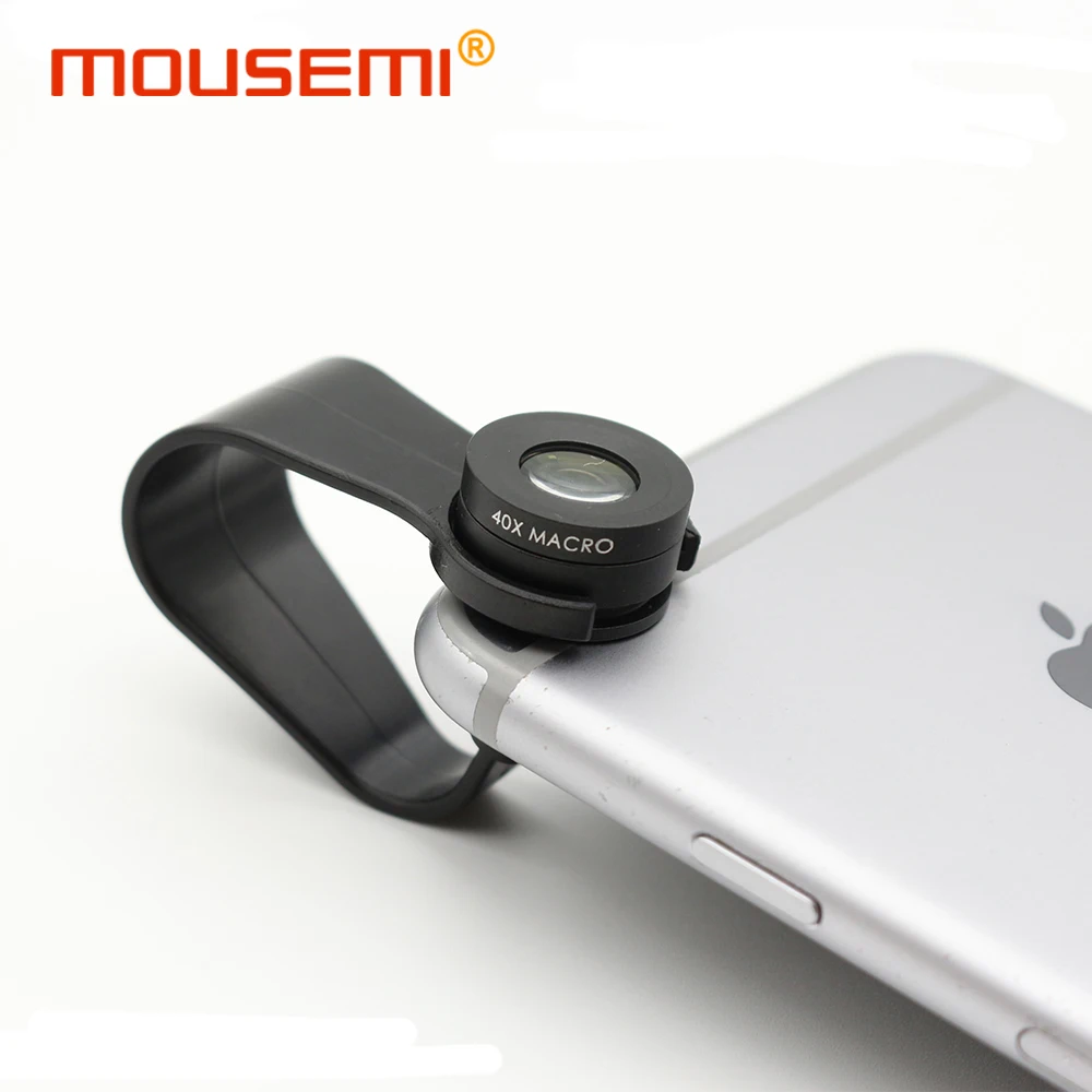YAMIZOO универсальный зажим 40x макрообъектив телескоп для iPhone 7 камера Сотовый
