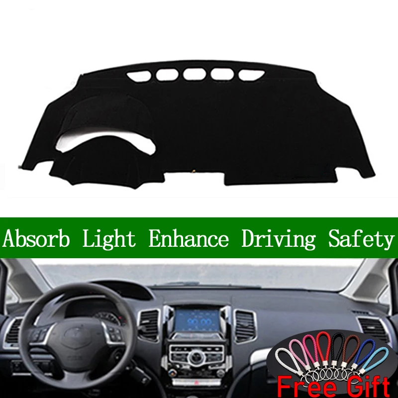 For HAVAL VOLEEX C50 2012 2013-2016 Dashboard Cover Sun Shade Non-slip Dash Mat Pad Carpet Car Stickers Interior Accessories
For HAVAL VOLEEX C50 2012 2013-2016 Dashboard Cover Sun Shade Non-slip Dash Mat Pad Carpet Car Stickers Interior Accessories