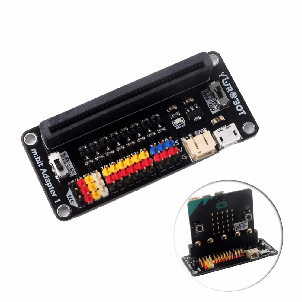 Плата расширения 3 в 5 модуль датчика переключения уровня I2C для BBC micro:bit microbit Kids