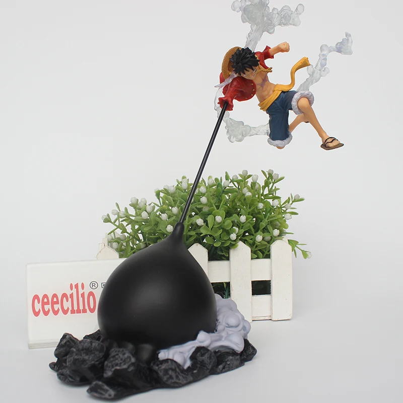 Аниме one piece Monkey D Luffy ПВХ фигурка шестерня Боевая версия. Коллекционная модель