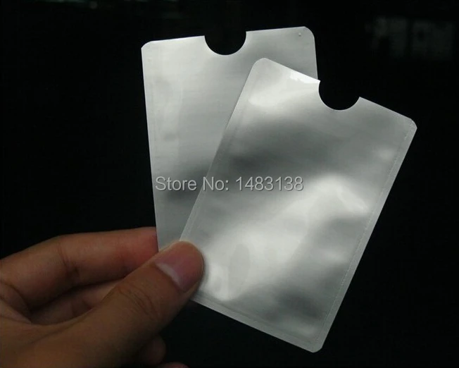 1000pcs/lot Anti Scan RFID Blocking card Sleeve RFID Blocker ID Credit Card Secure Aluminum Sleeve Protector holder
1000pcs/lot Anti Scan RFID Blocking card Sleeve RFID Blocker ID Credit Card Secure Aluminum Sleeve Protector holder