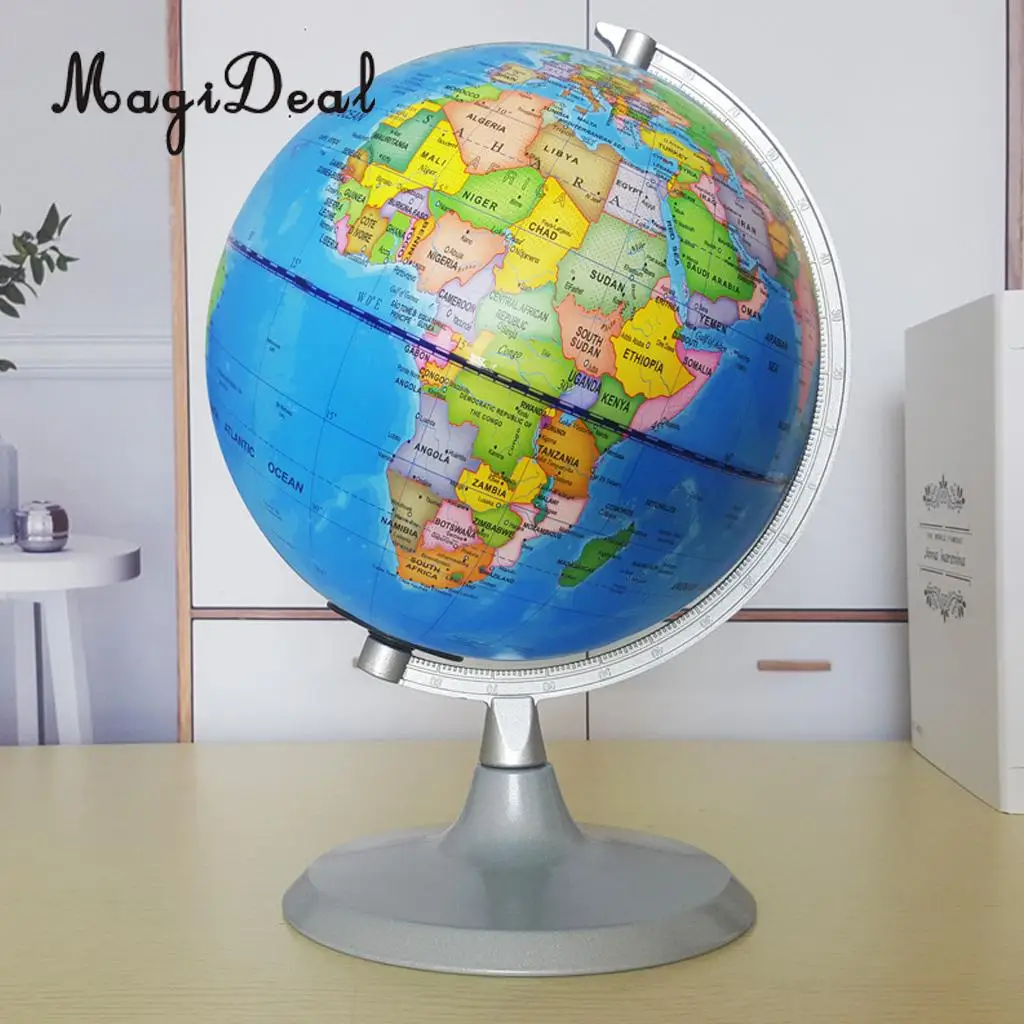 MagiDeal 20cm Day View World Globe and Night View Illuminated Constellation Map Globe for Home Table Desk Decoration Ornaments
MagiDeal 20cm Day View World Globe and Night View Illuminated Constellation Map Globe for Home Table Desk Decoration Ornaments
