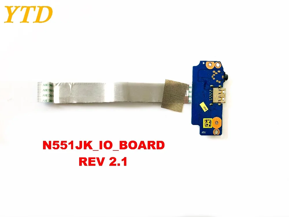 Оригинал для ASUS N551JK звуковая плата USB board N551JK _ io_board REV 2,1 протестирован хорошая бесплатная доставка
Оригинал для ASUS N551JK звуковая плата USB board N551JK _ io_board REV 2,1 протестирован хорошая бесплатная доставка