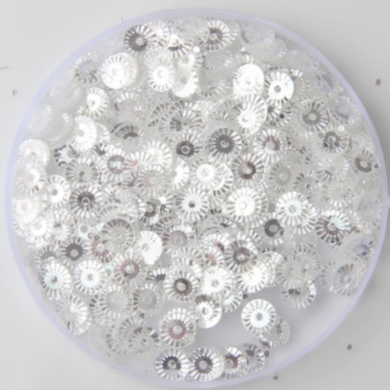 5000pcs 50g 6mm Flower Crystal Transparent Round Flat Loose Sequin Sewing,Wedding Craft,Women Kids DIY Garment Accessory SFFF61
5000pcs 50g 6mm Flower Crystal Transparent Round Flat Loose Sequin Sewing,Wedding Craft,Women Kids DIY Garment Accessory SFFF61