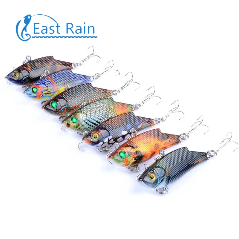 East Rain 5.5cm 9.4g 7pcs Painted All Range Freshwater Saltwater Fishing Lure Sinking VIB Artificial Hard Bait Free Shipping
East Rain 5.5cm 9.4g 7pcs Painted All Range Freshwater Saltwater Fishing Lure Sinking VIB Artificial Hard Bait Free Shipping