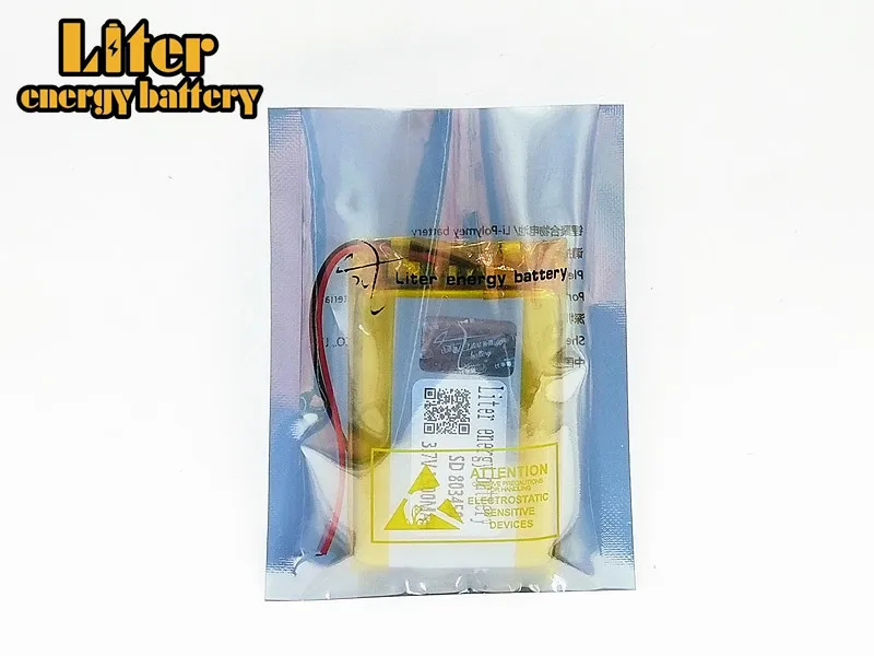 3.7V 1500mAh 803450 Lithium Polymer LiPo Rechargeable Battery li ion cells With PCB For MP3 camera GPS Corsair Void Pro
3.7V 1500mAh 803450 Lithium Polymer LiPo Rechargeable Battery li ion cells With PCB For MP3 camera GPS Corsair Void Pro