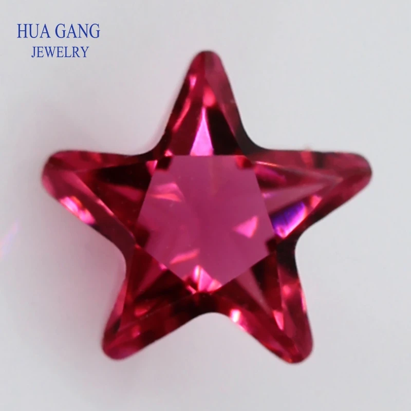 5# Rose Red Star Shape Princess Cut Loose Glass Beads Synthetic Gems For Jewelry Size 3x3~10x10mm Free Shipping
5# Rose Red Star Shape Princess Cut Loose Glass Beads Synthetic Gems For Jewelry Size 3x3~10x10mm Free Shipping