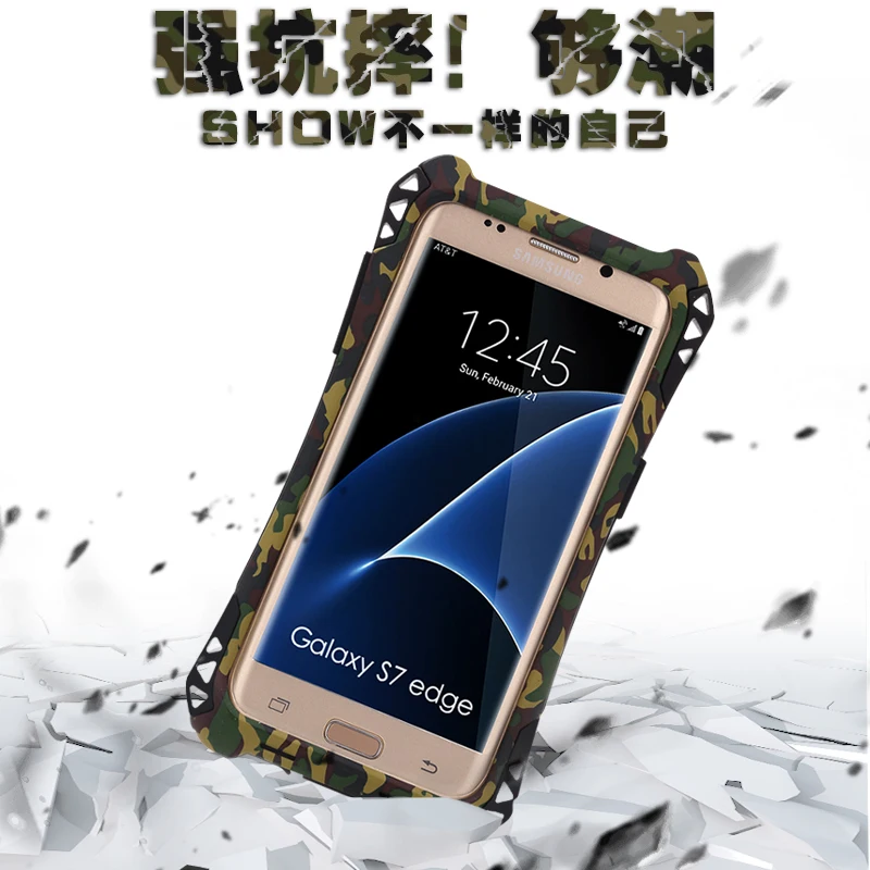 Original R-Just AMIRA Shockproof Metal Carbon Fiber Cover Case for Samsung Galaxy S7 Edge G930 G9350 Smartphone Glass Protection
Original R-Just AMIRA Shockproof Metal Carbon Fiber Cover Case for Samsung Galaxy S7 Edge G930 G9350 Smartphone Glass Protection