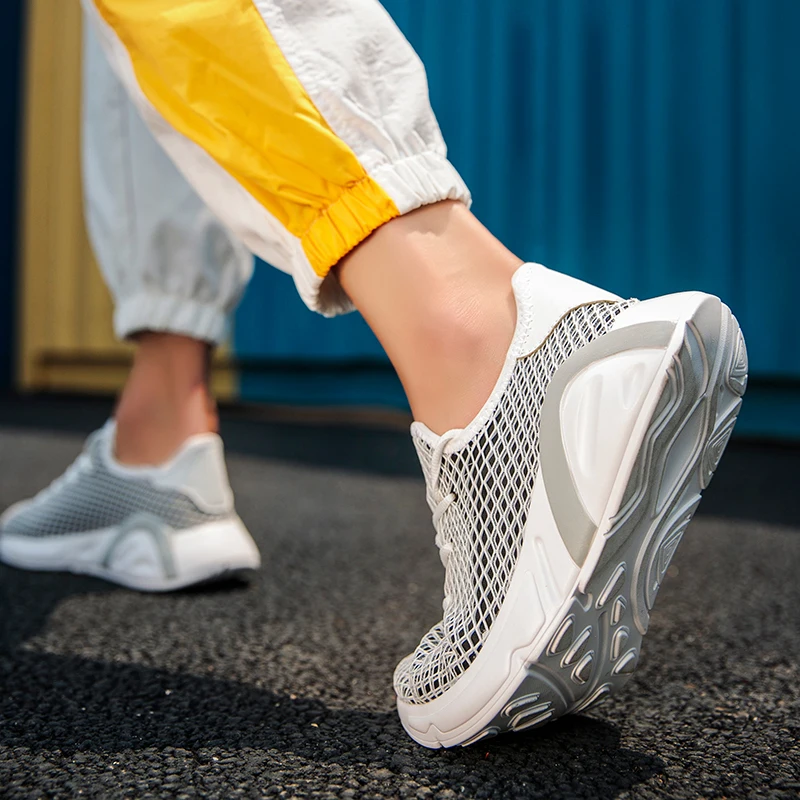Breathable Air Mesh Sneakers Women Shoes Woman Lace Up Casual Shoes Female Stretch Fabric Vulcanized Shoes Flats Plus Size 35-44
Breathable Air Mesh Sneakers Women Shoes Woman Lace Up Casual Shoes Female Stretch Fabric Vulcanized Shoes Flats Plus Size 35-44