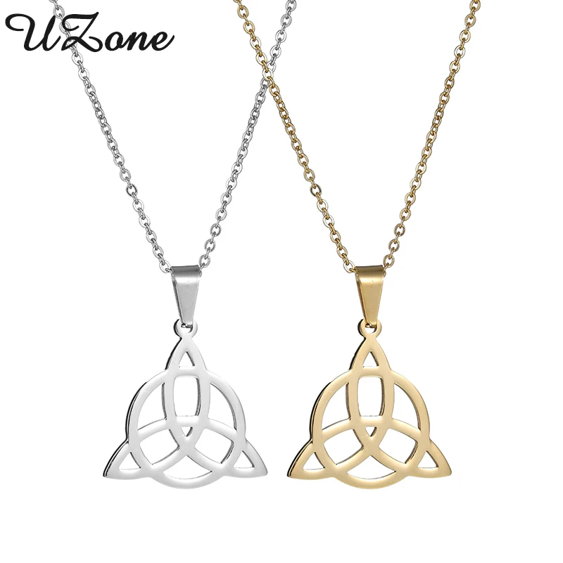 Ожерелье из нержавеющей стали в стиле ретро ирландских руны викингов|pendant necklace|rune