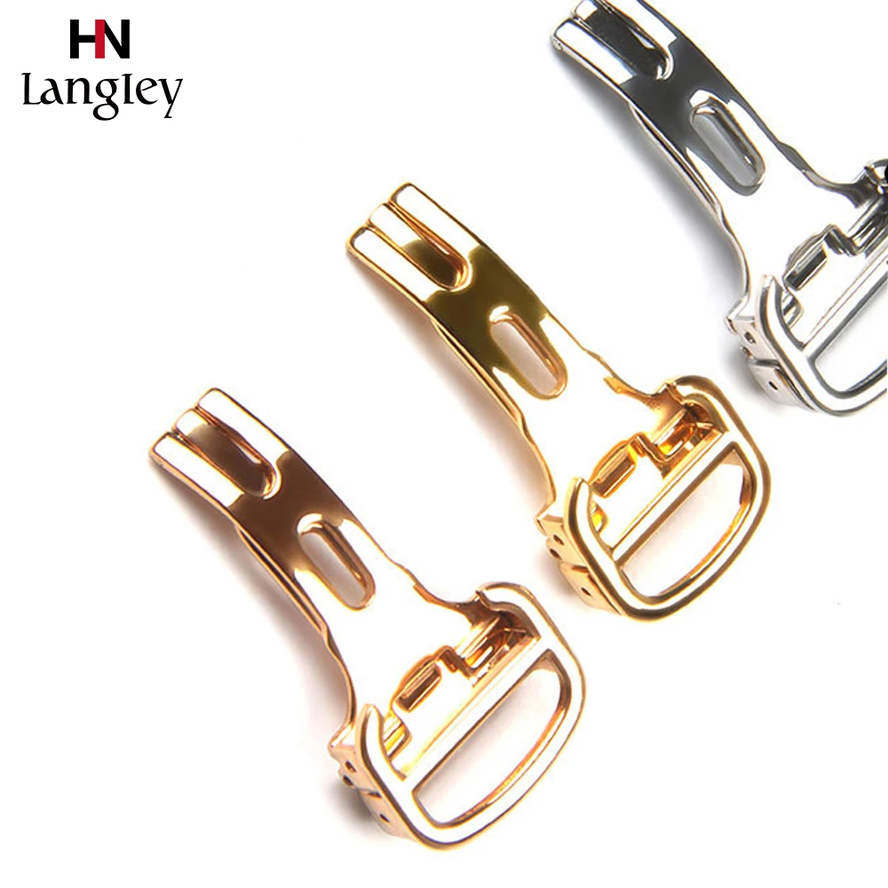 Watch Single Side Folding Buckle 12 14 16 18 20mm For Watchbands Watches Accessories Stainless Steel Buckle
Watch Single Side Folding Buckle 12 14 16 18 20mm For Watchbands Watches Accessories Stainless Steel Buckle