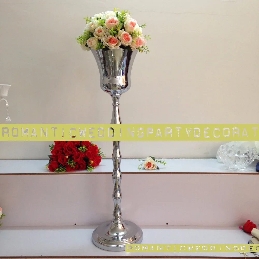 37" Silver Wedding Flower vase Bling Table Centerpiece Sparkling Wedding Decoration 10PCS/LOT
37" Silver Wedding Flower vase Bling Table Centerpiece Sparkling Wedding Decoration 10PCS/LOT