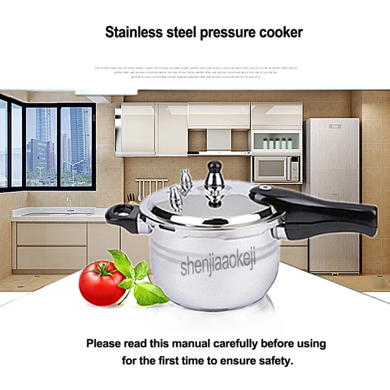 Stainless steel pressure cooker 16cm Cooking Pan Household kitchen stew pot Commercial Pressure cooker stove Kitchenware 2L
Stainless steel pressure cooker 16cm Cooking Pan Household kitchen stew pot Commercial Pressure cooker stove Kitchenware 2L