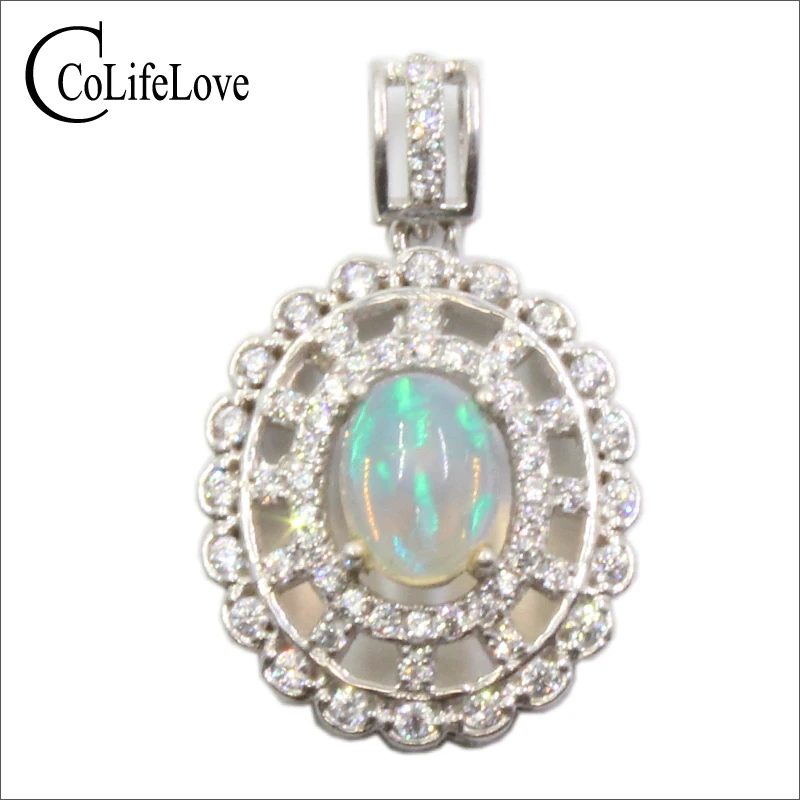 CoLife Jewelry 925 Silver Vintage Opal Pendant for Woman 6mm*8mm Natural Opal Necklace Pendant Sterling Silver Opal Jewelry
CoLife Jewelry 925 Silver Vintage Opal Pendant for Woman 6mm*8mm Natural Opal Necklace Pendant Sterling Silver Opal Jewelry